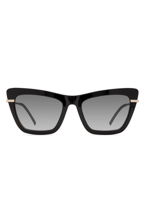 Dena 54mm Polarized Square Sunglasses