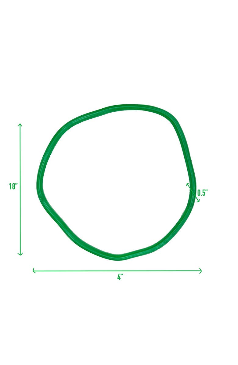 MIND READER O-Shape Rubber Resistance Band Chest Expander, Alternate, color,