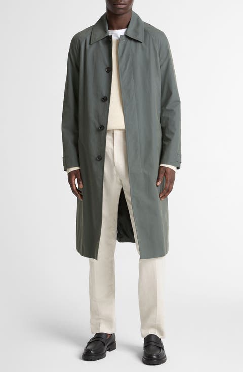 Single Breasted Trench Coat