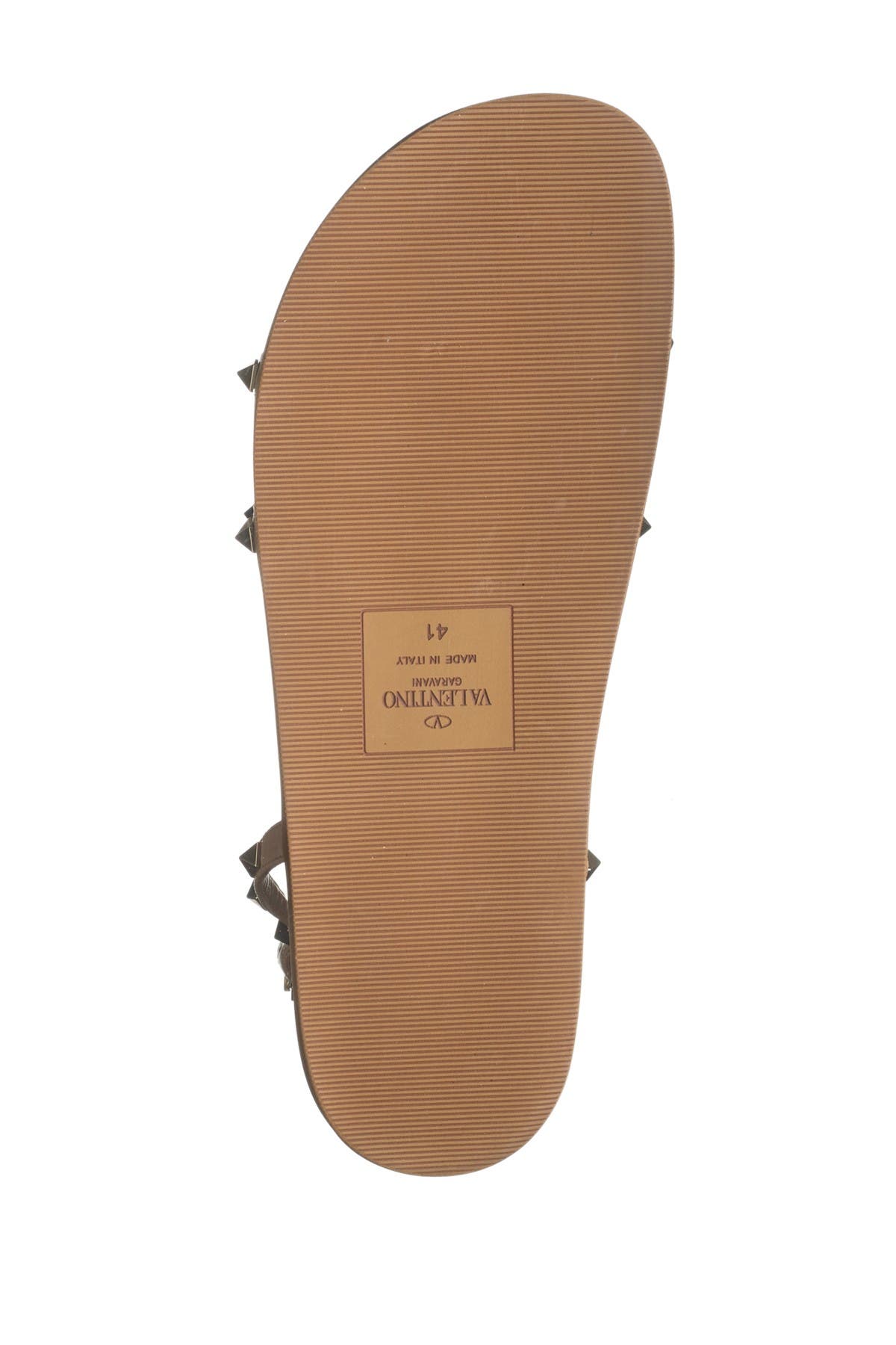 VALENTINO DONNA Pyramid Stud Ankle Strap Sandal (Women) | Nordstromrack