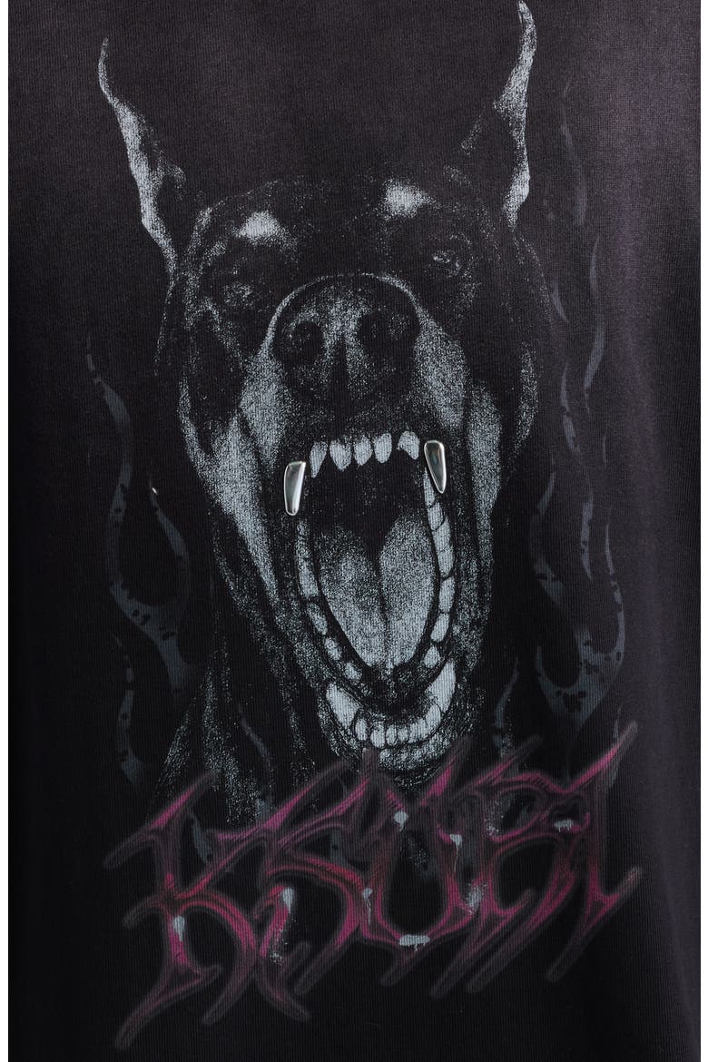 K9 Ekcess Graphic T-Shirt, Alternate, color, WHITE