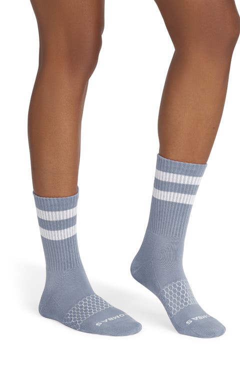 Vintage Stripes Half Calf Socks