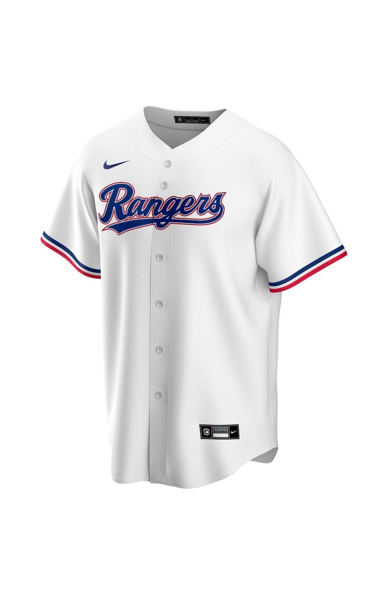Nike Men's Nike White Texas Rangers Home Replica Team Jersey, Alternate, color,