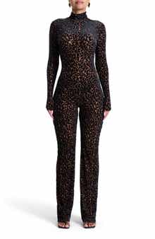 Burnout Long Sleeve Jumpsuit