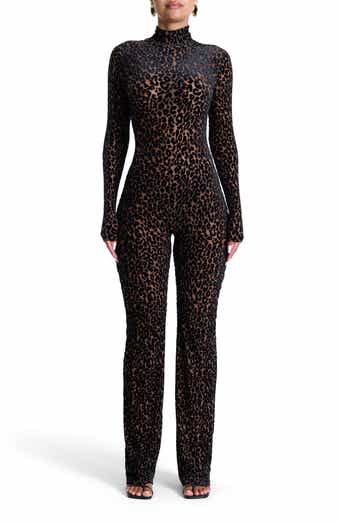 Burnout Long Sleeve Jumpsuit
