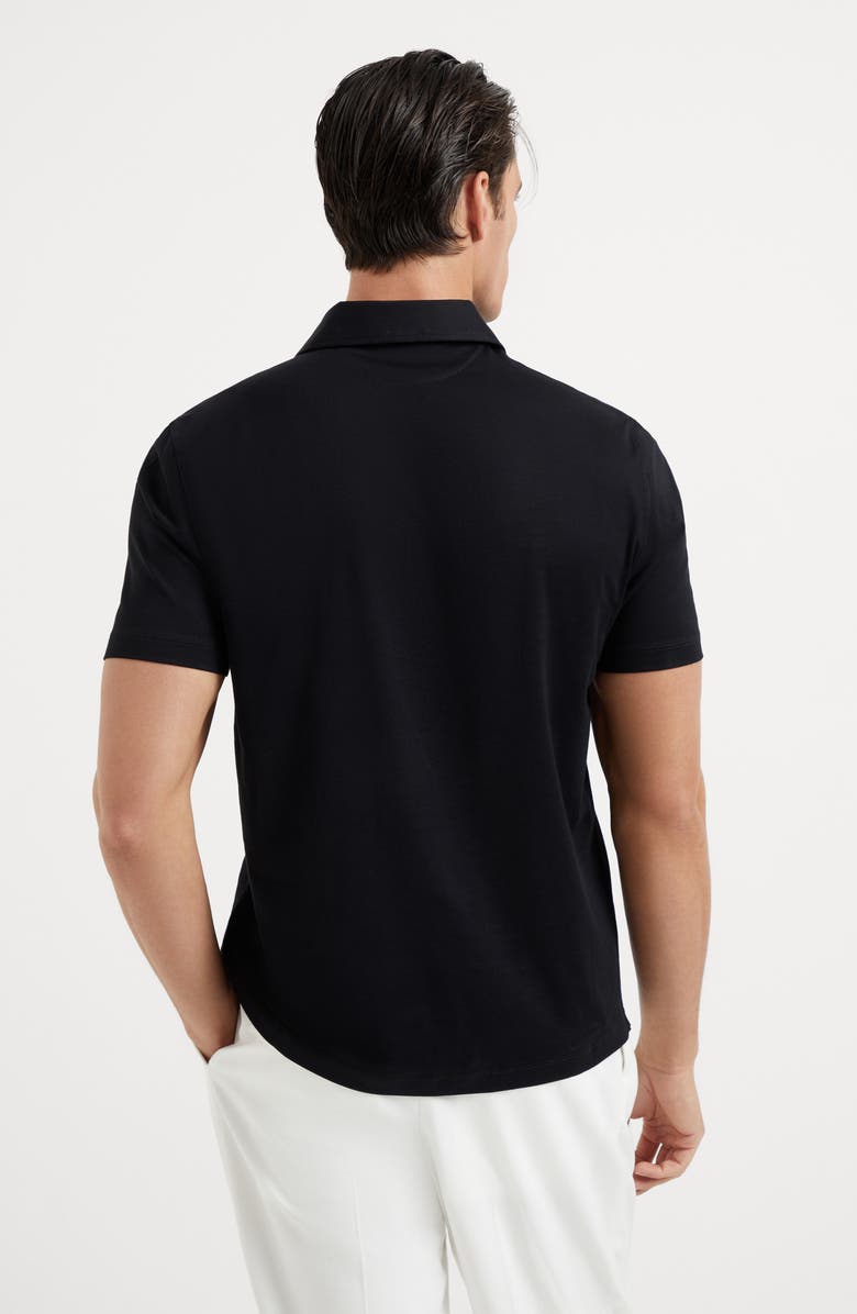 Brunello Cucinelli Basic fit polo shirt, Alternate, color, 