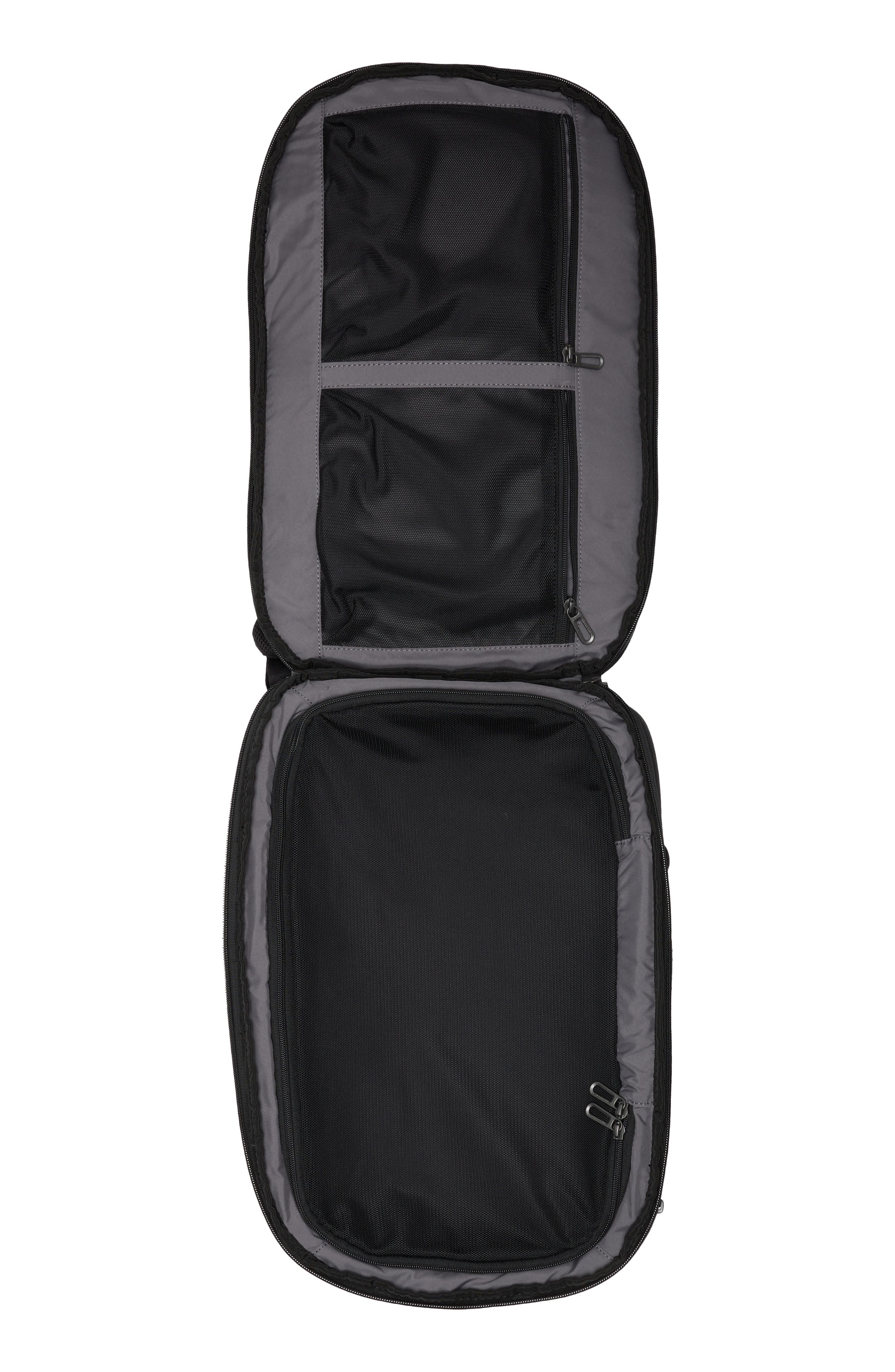 ZDX Convertible Backpack, Alternate, color, BLACK