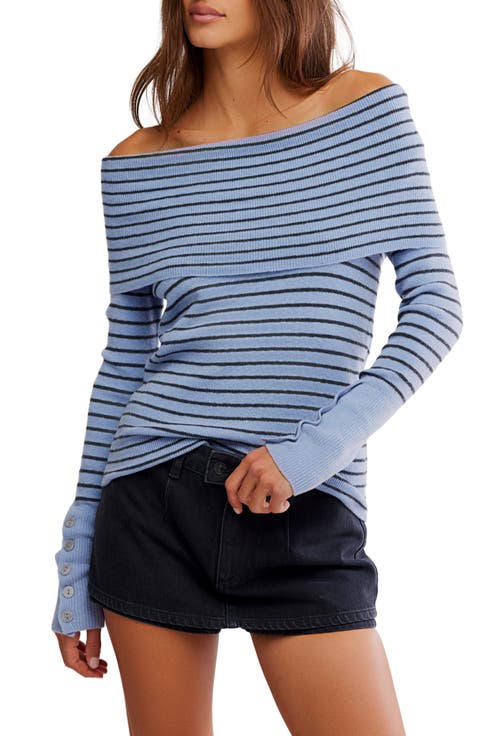 Evergreen Off the Shoulder Sweater