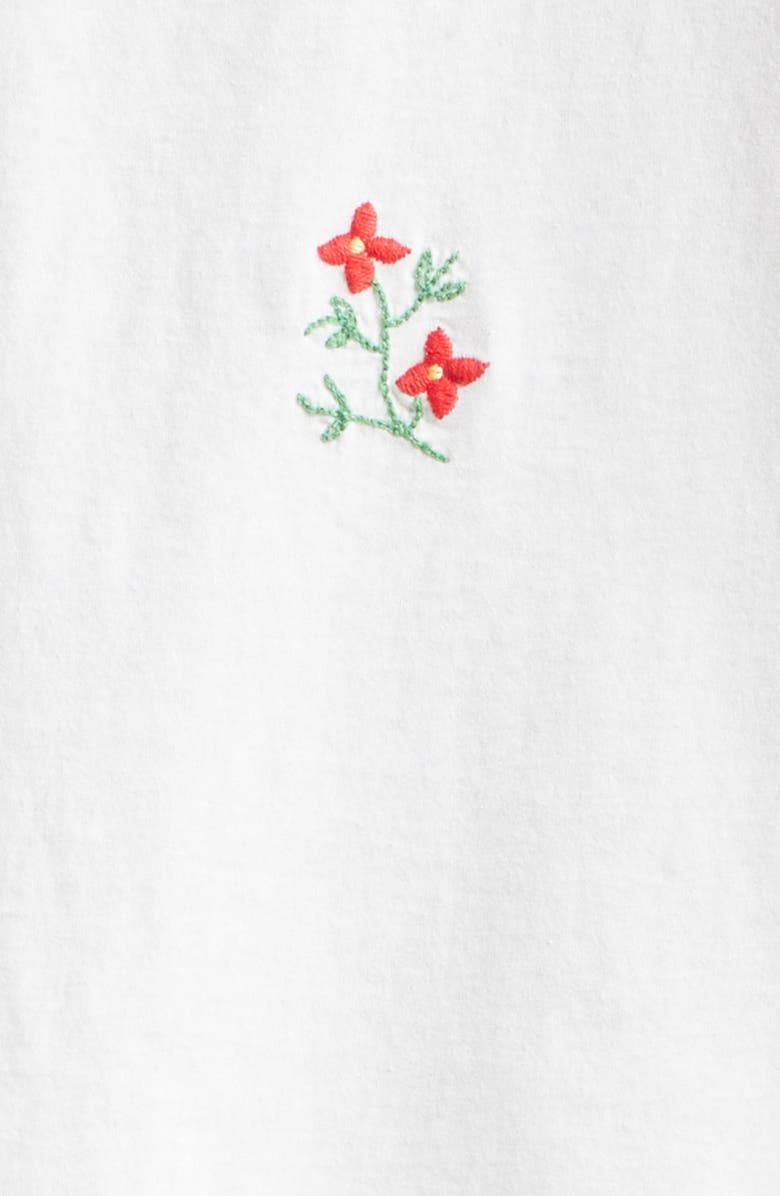 Bode Tournament Embroidered Floral Graphic T-Shirt, Alternate, color, 