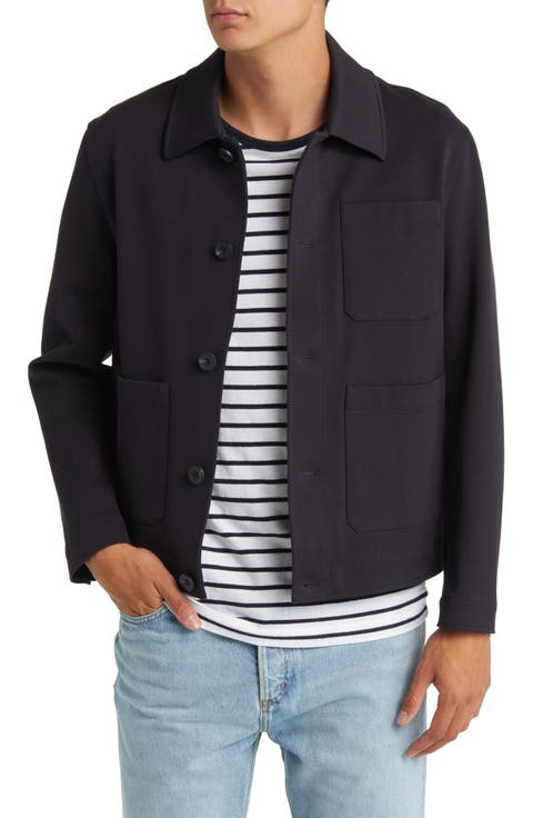 Cotton Twill Utility Jacket