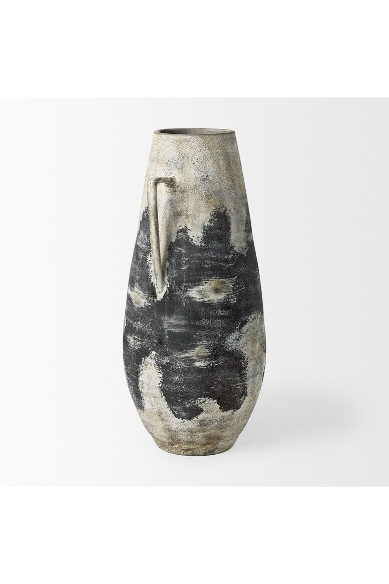 Boscia Double Ear Floor Vase, Alternate, color, White