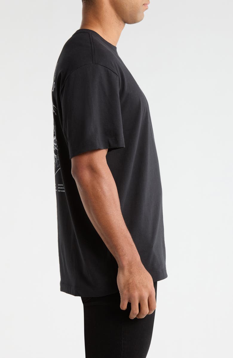 The North Face Places We Love - Seven Summits Cotton Graphic T-Shirt, Alternate, color, Tnf Black