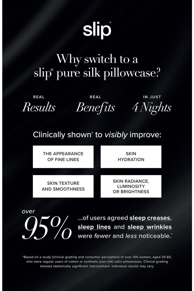 Pure Silk Queen Pillowcase, Alternate, color, CHOCOLATE