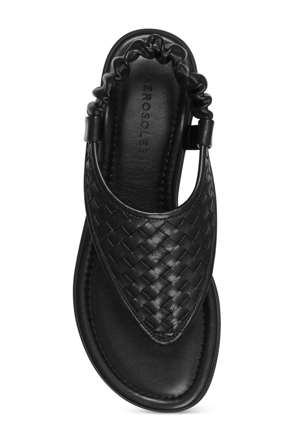 Aerosoles Chester Woven T-Strap Sandal, Alternate, color, 