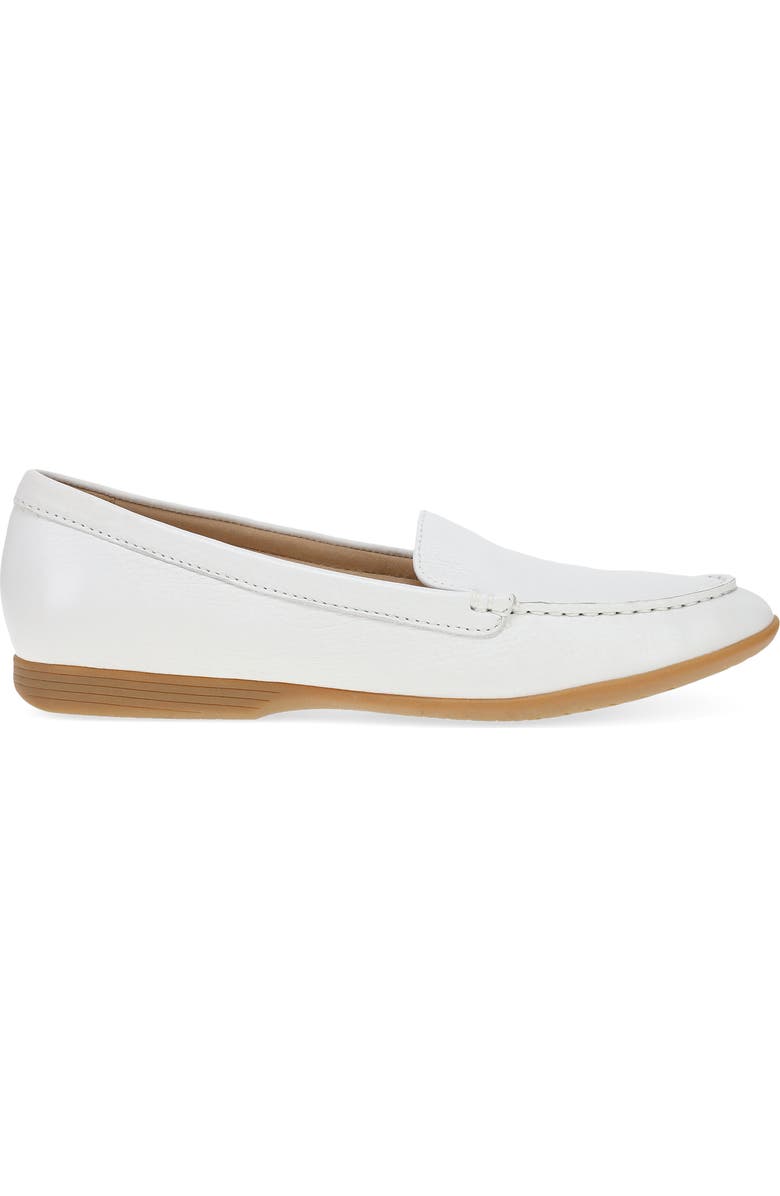 Dansko Lorri Loafer, Alternate, color, White Milled