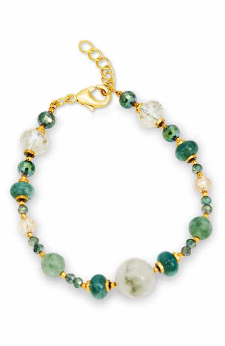 Semiprecious Bead Bracelet