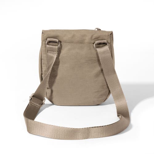 Baggallini Dash Crossbody Bag In Sterling Shimmer
