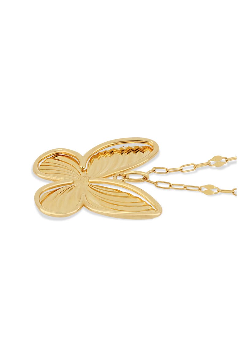 14K Gold Pendant Necklace, Alternate, color, YELLOW