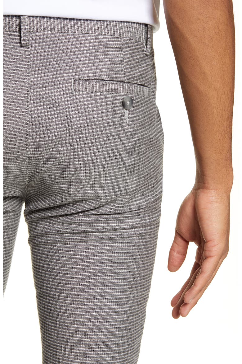 Stretch Skinny Fit Chinos, Alternate, color, GREY