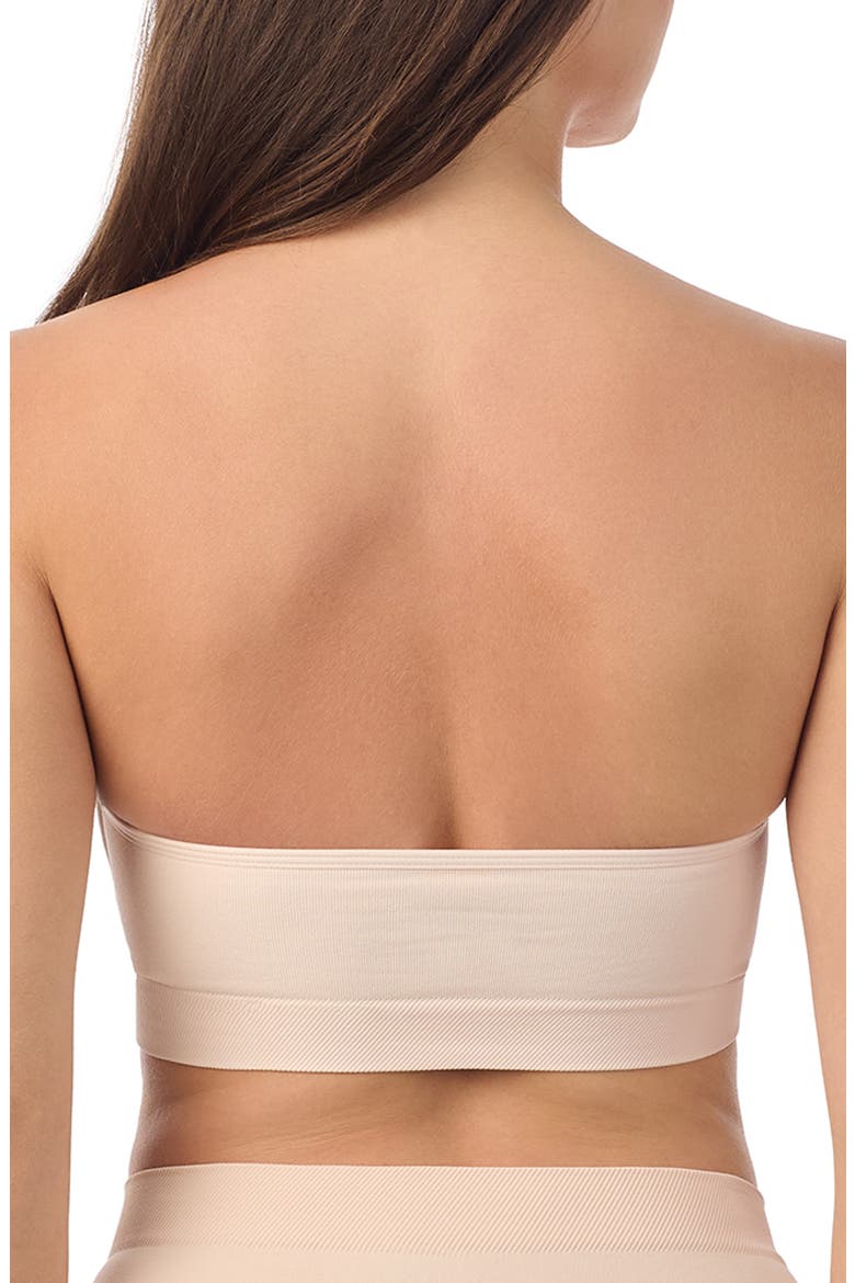 Seamless Comfort Wireless Bandeau Bra, Alternate, color, SOFT SHELL
