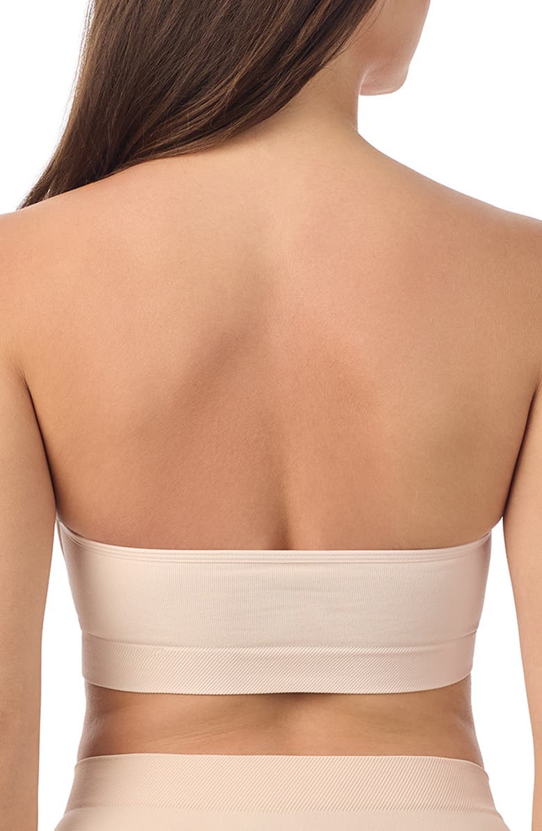 Le Mystère Seamless Comfort Wireless Bandeau Bra, Alternate, color, Soft Shell