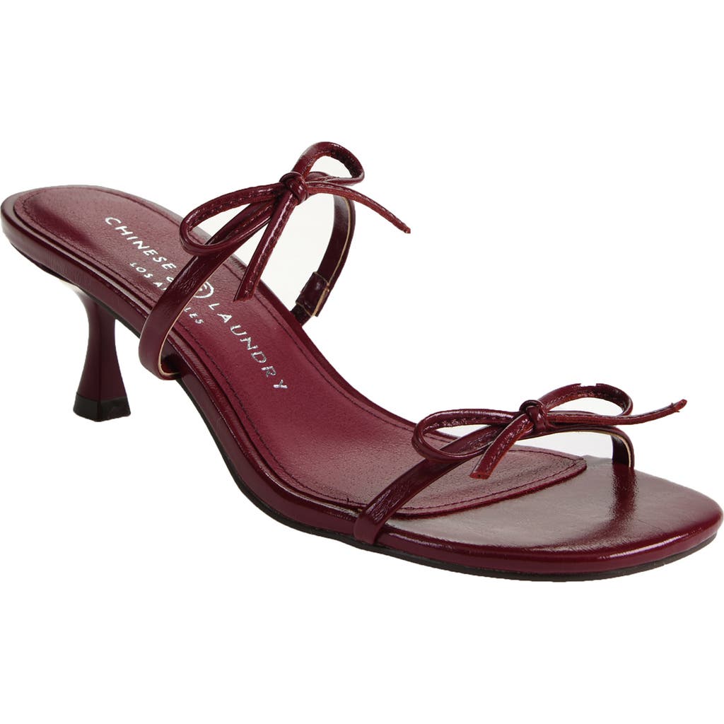 Chinese Laundry Maru Sandal In Red