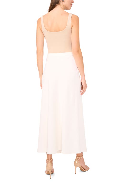 Halogenr Halogen(r) Midi Skirt In New Ivory
