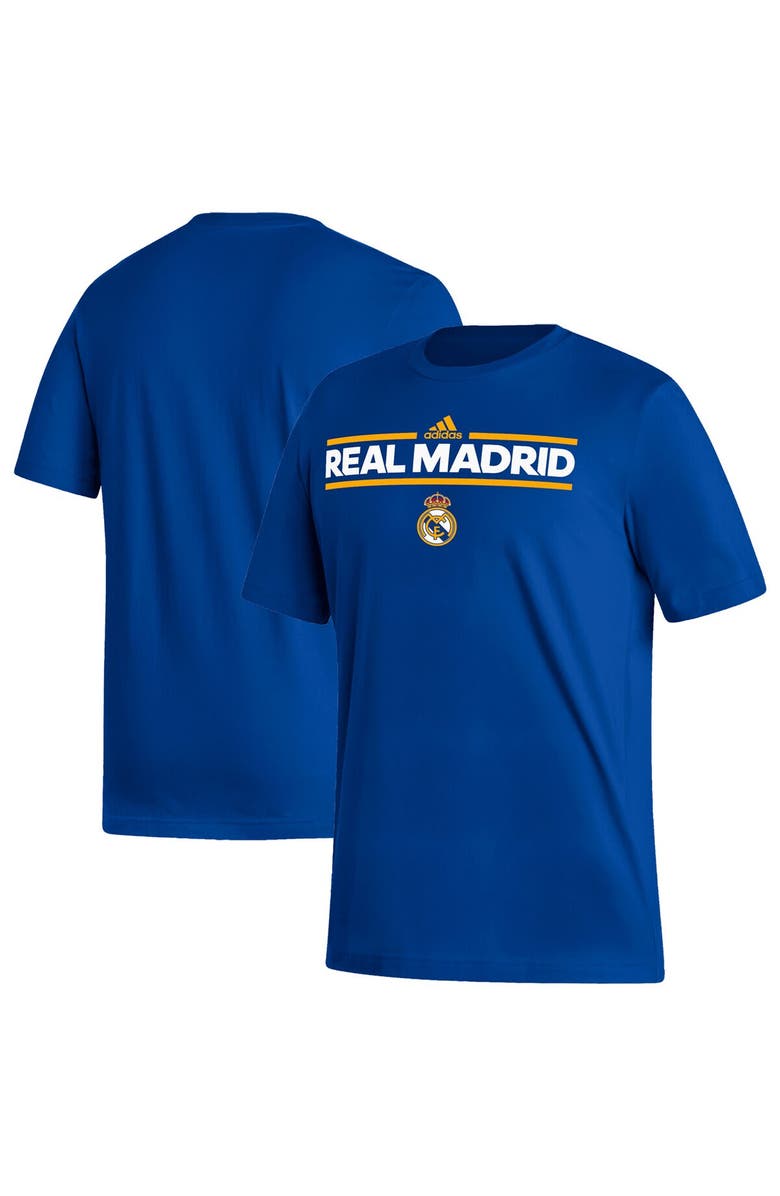adidas Men's adidas Blue Real Madrid Dassler T-Shirt, Main, color, 