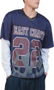 Brooklyn Cloth East Coast 22 Mesh Jersey T-Shirt