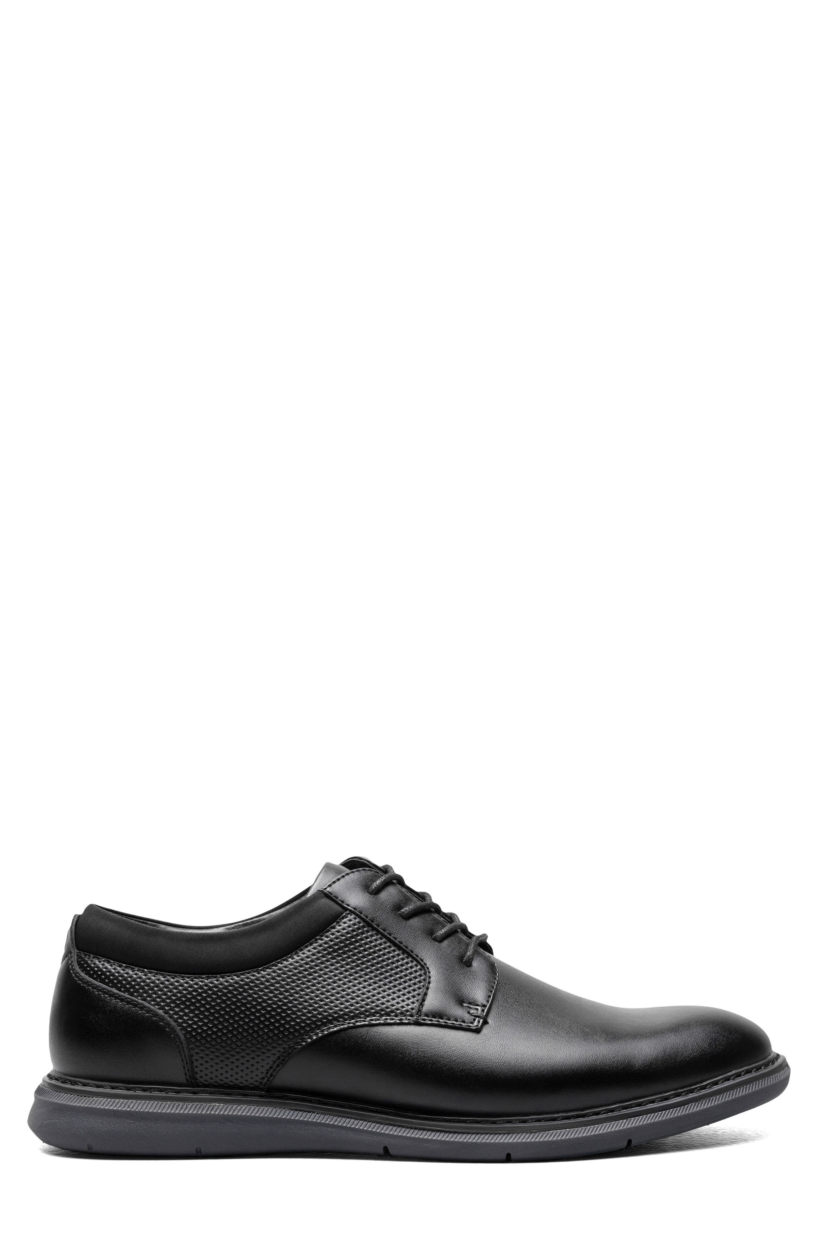 NUNN BUSH Chase Plain Toe Derby - Wide Width Available, Alternate, color, Black