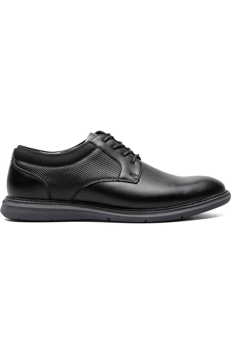 NUNN BUSH Chase Plain Toe Derby - Wide Width Available, Alternate, color, Black