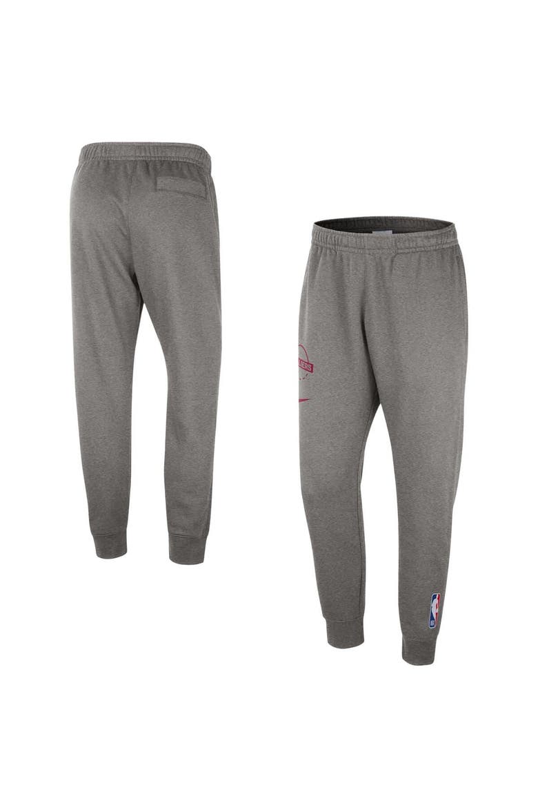 Men's Nike Charcoal Cleveland Cavaliers 2025/26 Authentic Practice Club Jogger Pants, Main, color, Athletic Heather Gray