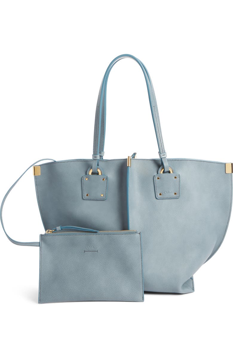 Chloé Vick Leather Tote, Alternate, color,