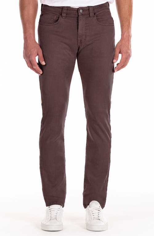 Fidelity Denim Jimmy Slim Straight Leg Jeans In Brown