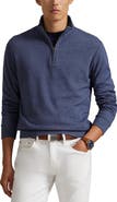 Polo Ralph Lauren Textured Double Knit Quarter Zip Pullover