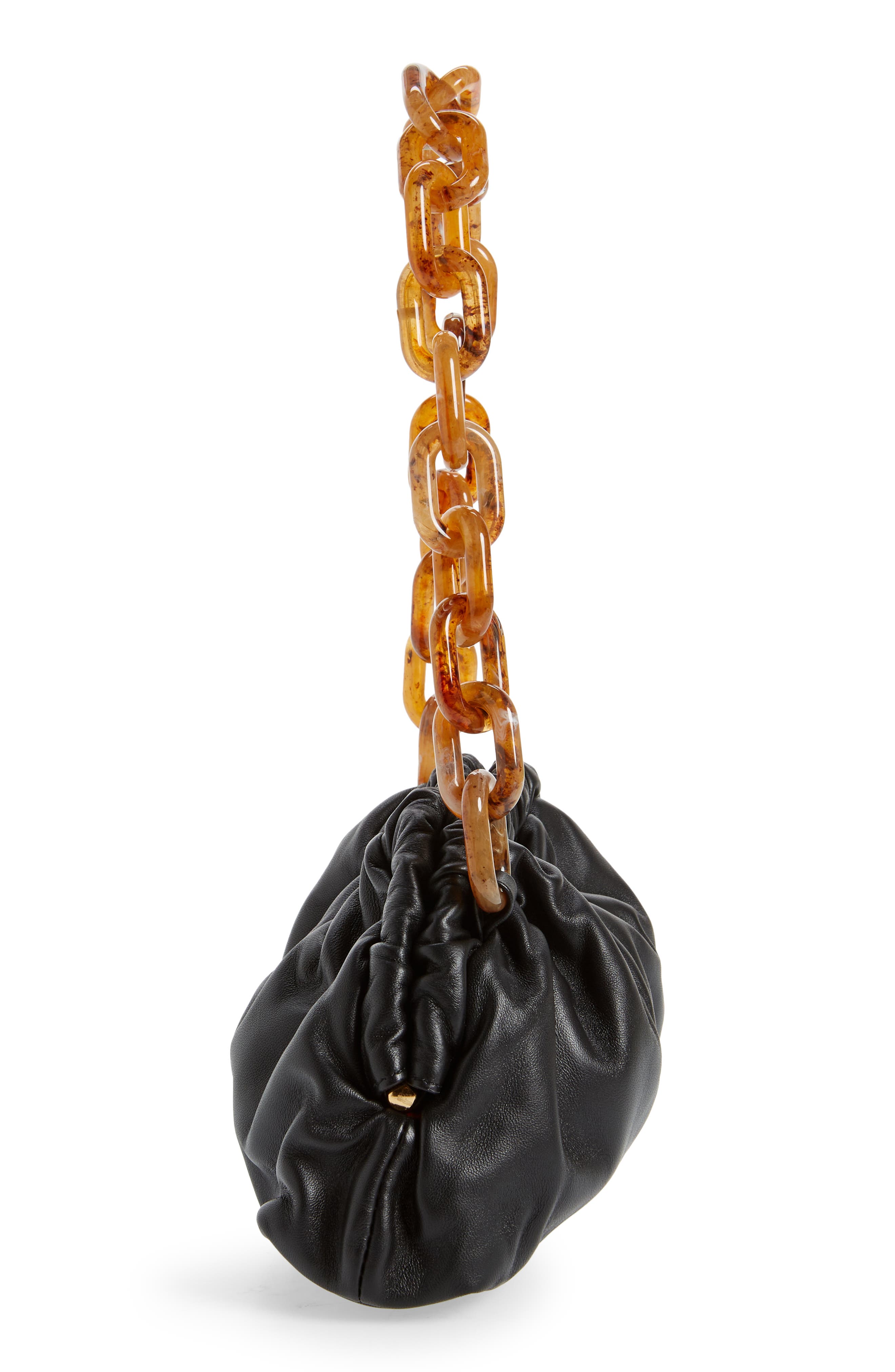 Mansur Gavriel Mini Twist Leather Top Handle Bag, Alternate, color, 