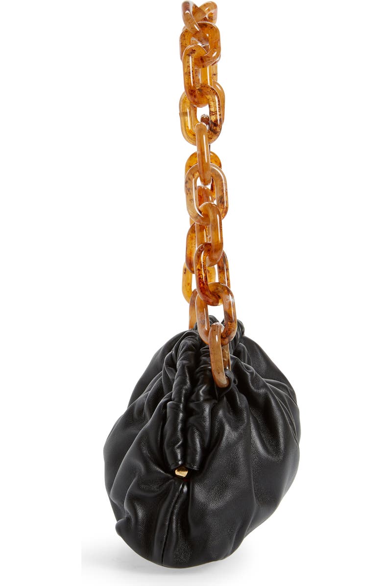 Mansur Gavriel Mini Twist Leather Top Handle Bag, Alternate, color,