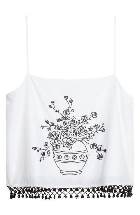 Beaded Rosebloom Tank