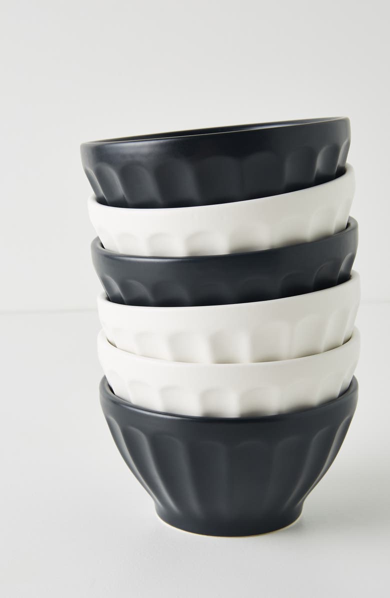 Anthropologie Home Set of 6 Latte Bowls, Main, color, 