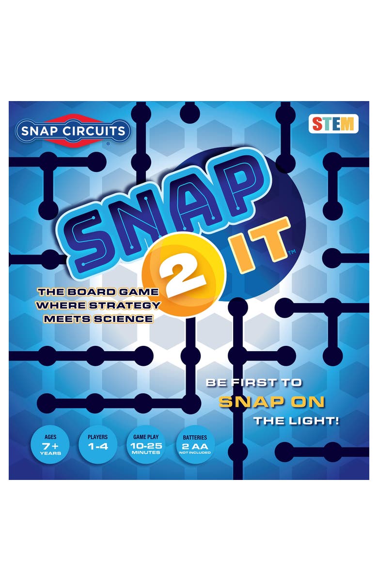 Snap Circuits Snap2It Board Game, Science Kit, Kids, Main, color, Multicolored