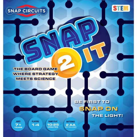 Snap2It Board Game, Science Kit, Kids