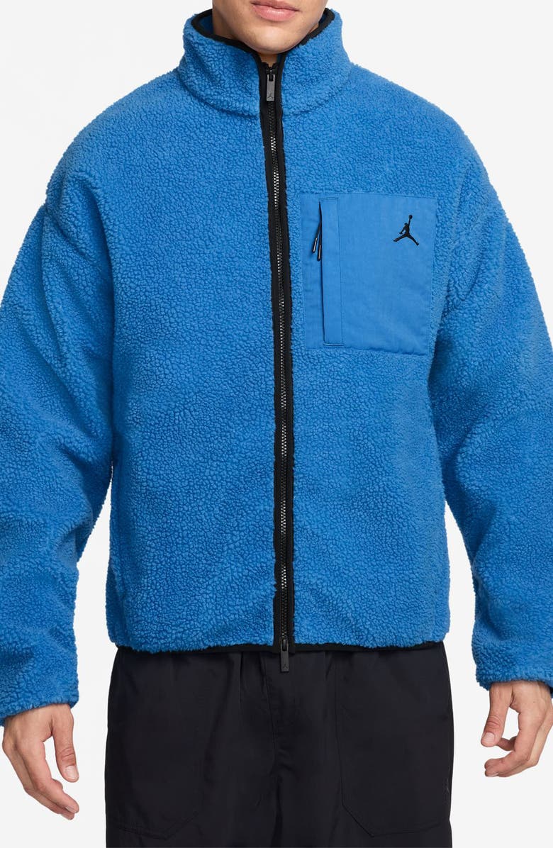 Jordan Mountainside Jacket, Main, color, Photo Blue/ Black