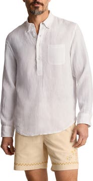 Bonobos Everyday Linen Popover Shirt