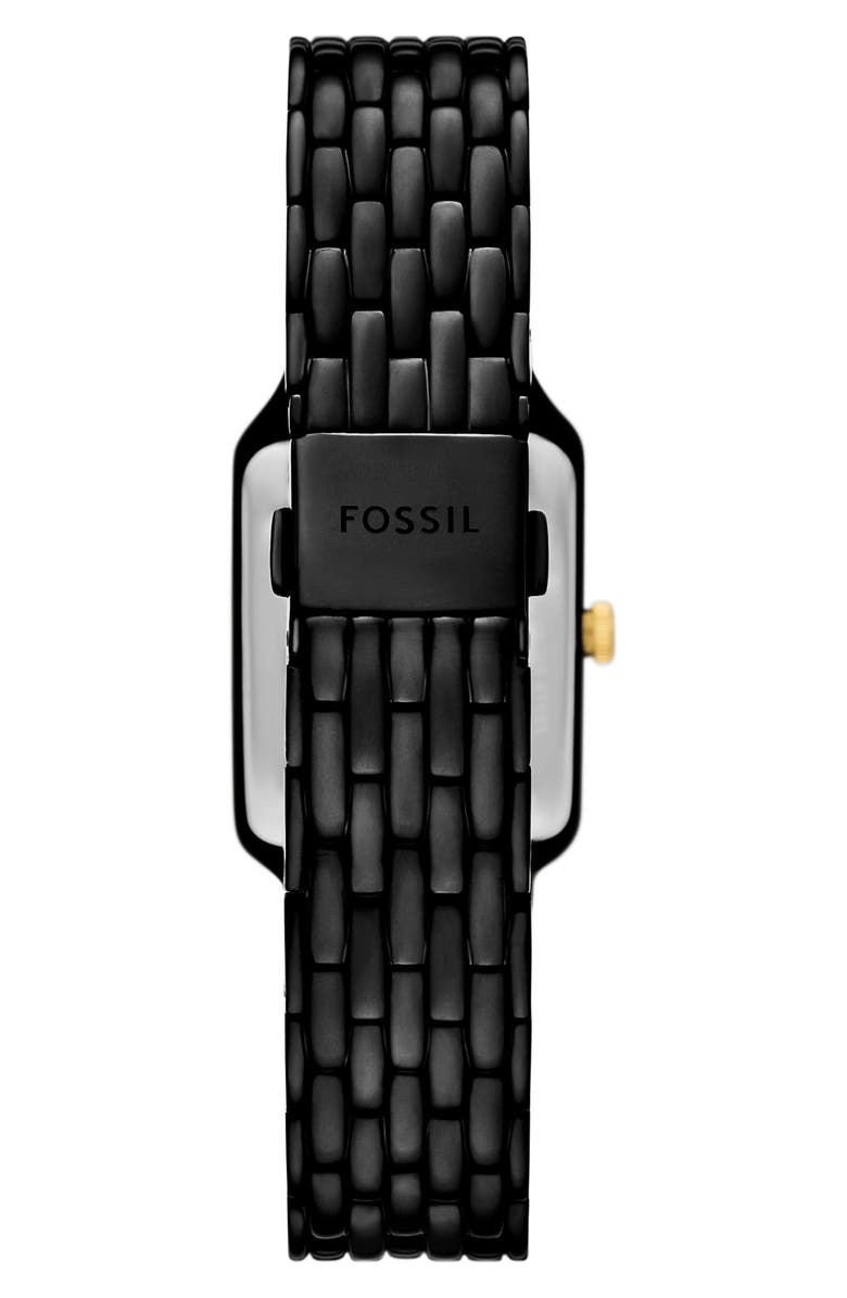 Fossil Raquel Bracelet Watch, 23mm, Alternate, color, Black