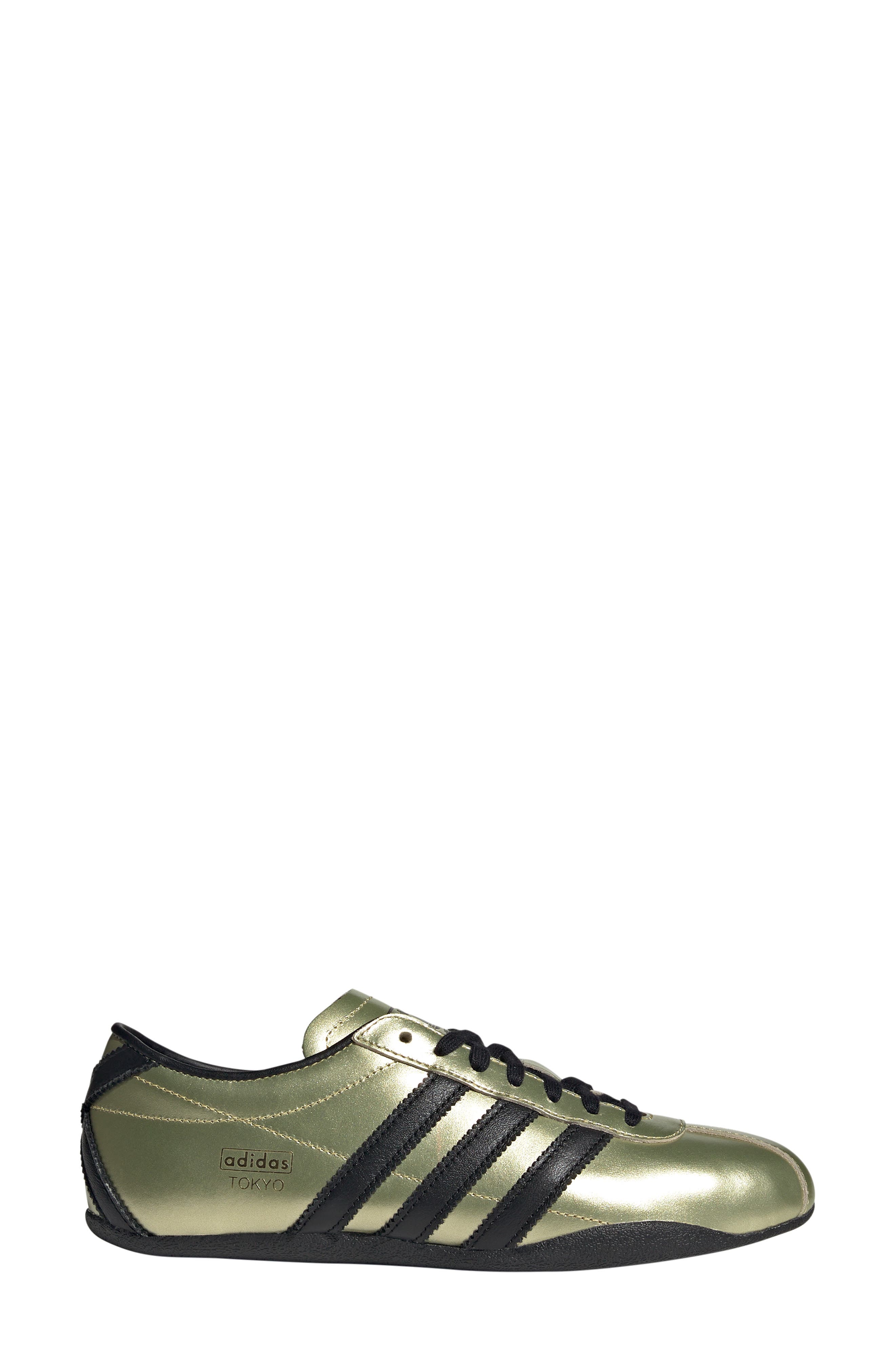 Tokyo Low Top Sneaker, Alternate, color, GOLD MET/ BLACK/ GOLD MET