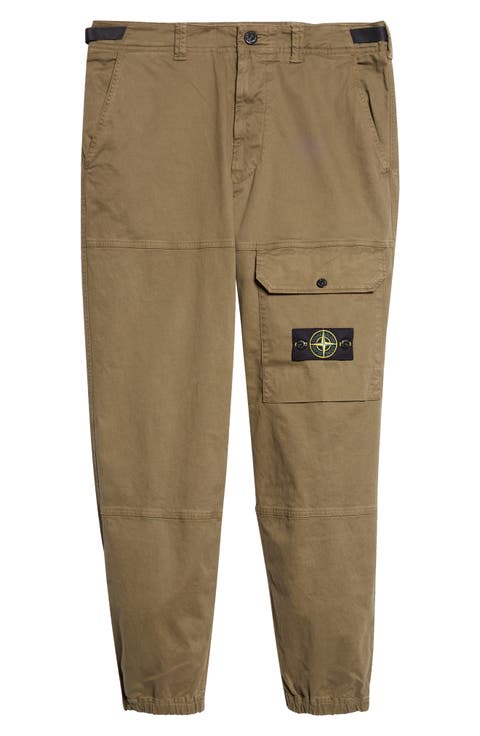 Stretch Cotton Joggers