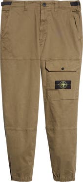 Stone Island Stretch Cotton Joggers
