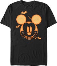 Mickey & Friends Men's Mickey & Friends Pumpkin Face T-Shirt
