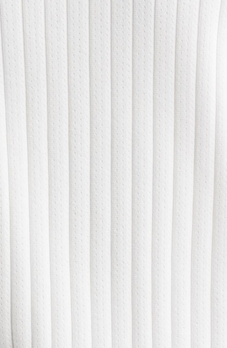 rag & bone Sanford Rib Johnny Collar Polo, Alternate, color, Chalk