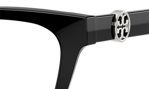 Tory Burch 53mm Phantos Optical Glasses In Black